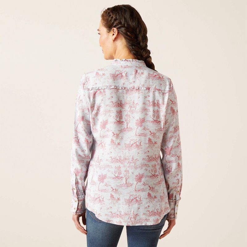 Toile Ariat Clarion Blouse | 60YCQIJNM