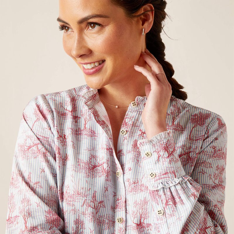 Toile Ariat Clarion Blouse | 60YCQIJNM