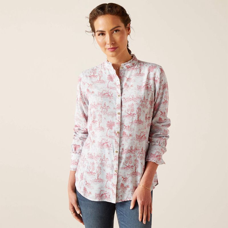 Toile Ariat Clarion Blouse | 60YCQIJNM