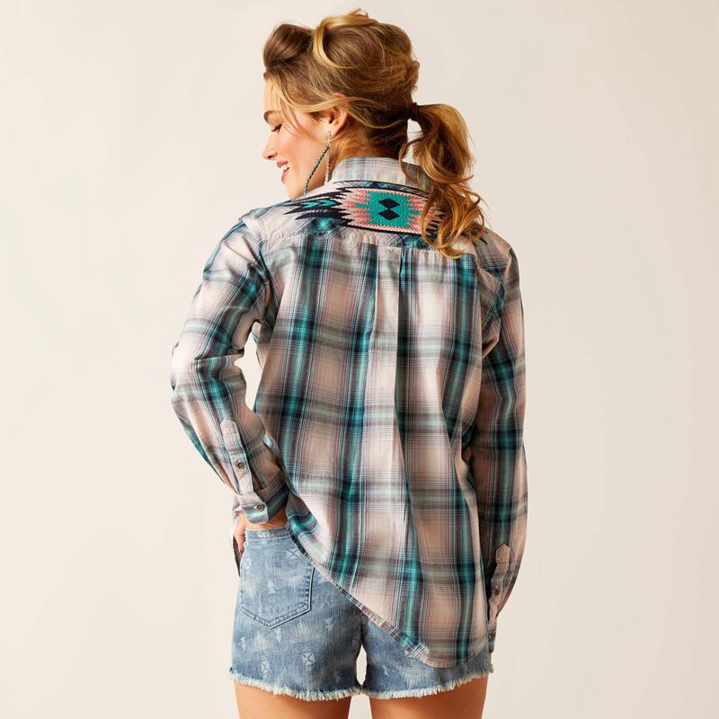 Tomboy Plaid Ariat Billie Jean Shirt | 87JHMBLYO