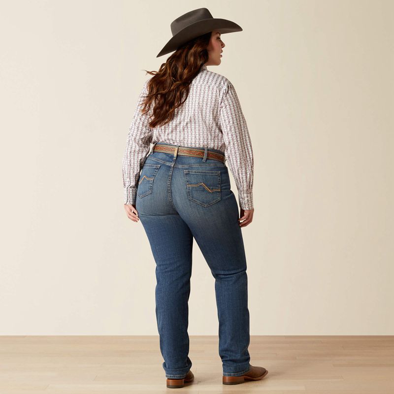 Toronto Ariat Perfect Rise Abigail Straight Leg Jeans | 01CRUNWAT