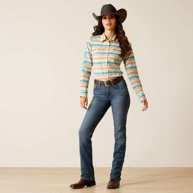 Toronto Ariat Perfect Rise Abigail Straight Leg Jeans | 01CRUNWAT