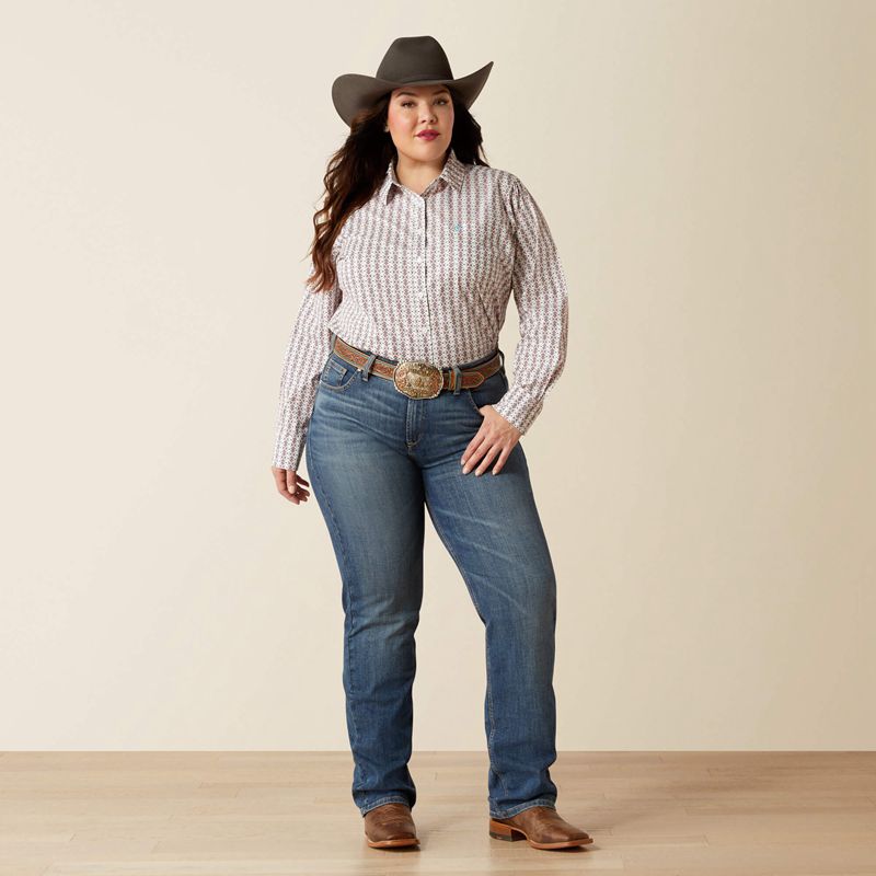 Toronto Ariat Perfect Rise Abigail Straight Leg Jeans | 01CRUNWAT