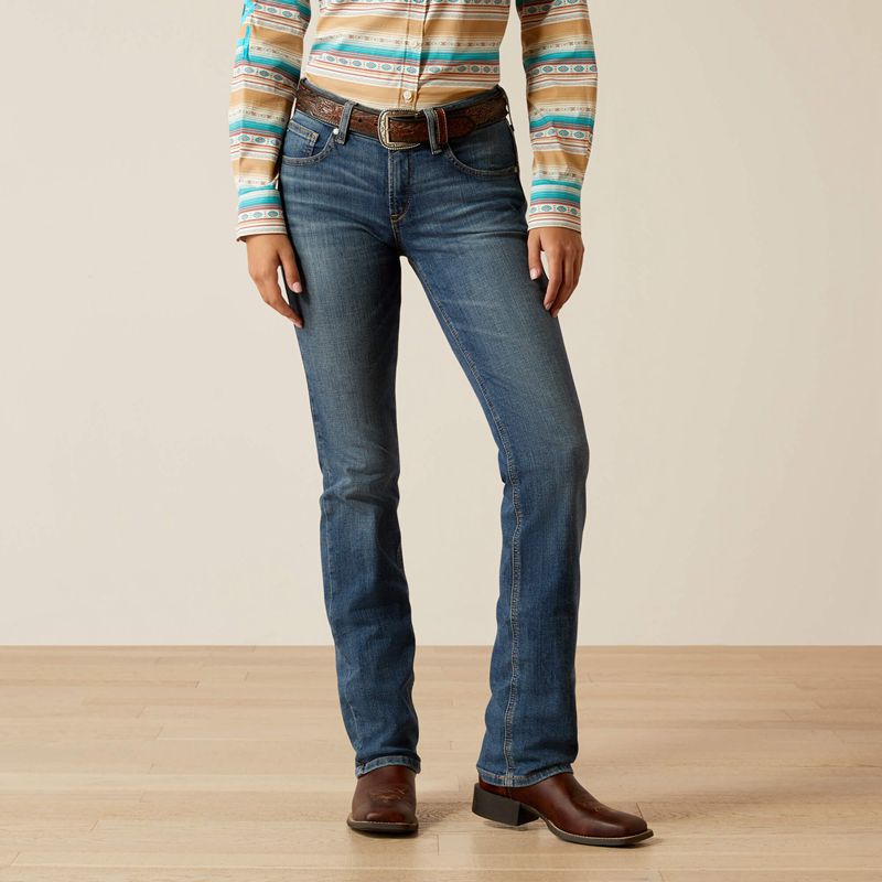 Toronto Ariat Perfect Rise Abigail Straight Leg Jeans | 01CRUNWAT