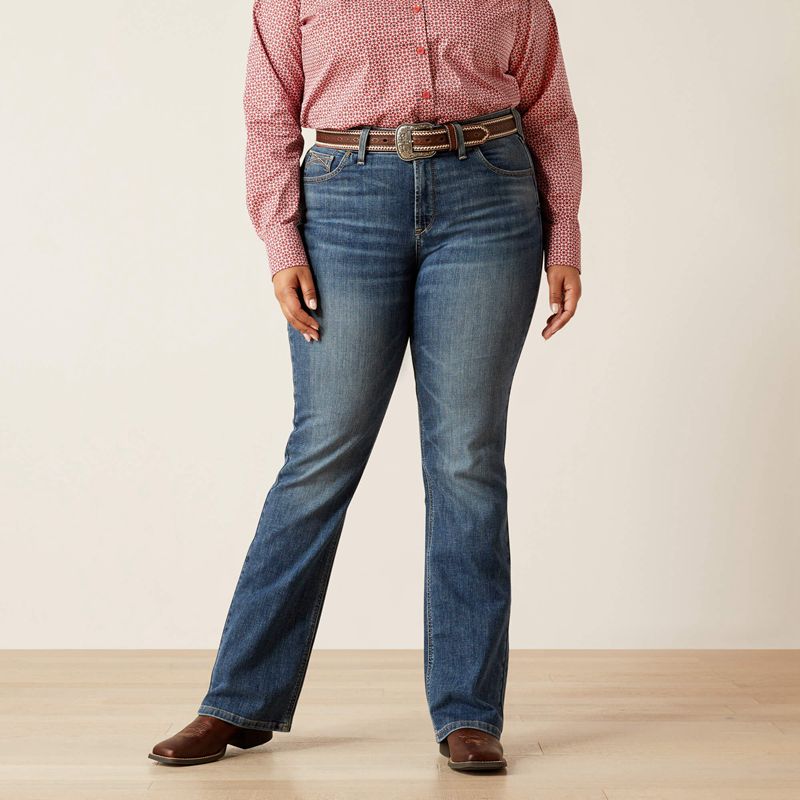 Toronto Ariat Perfect Rise Chopped Ella Boot Cut | 48XVSAEFU