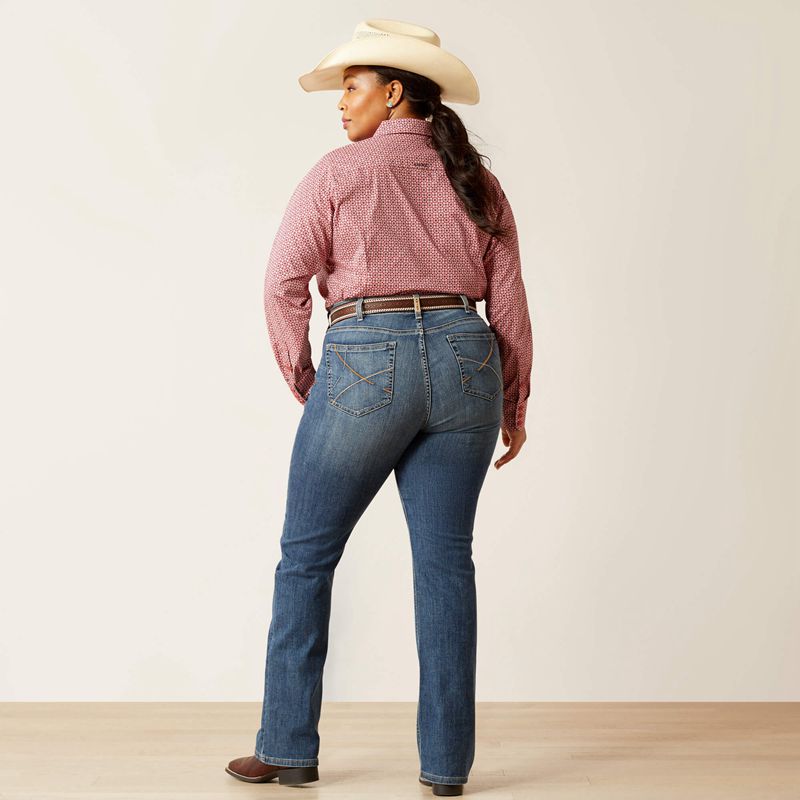 Toronto Ariat Perfect Rise Chopped Ella Boot Cut | 48XVSAEFU