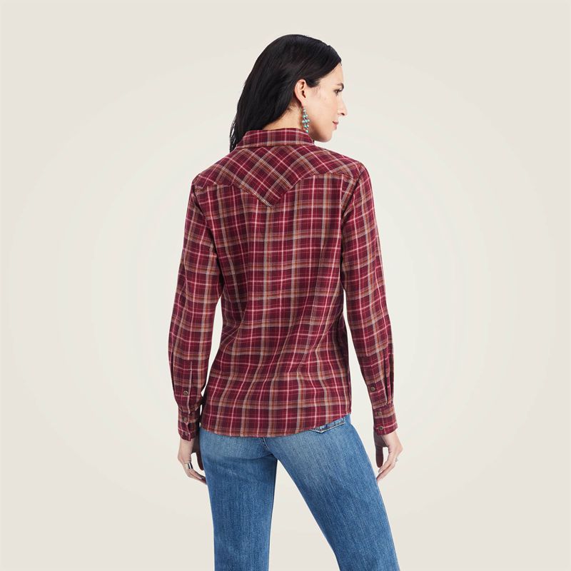 Trailblaze Plaid Ariat Real Trail Blaze Shirt | 16HGQAJZI