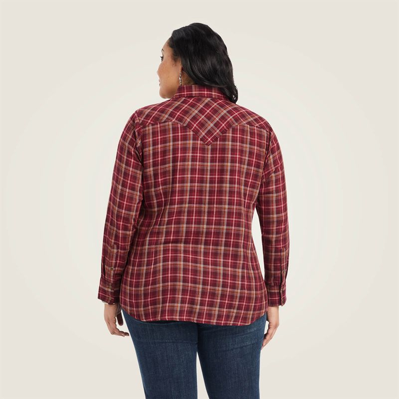 Trailblaze Plaid Ariat Real Trail Blaze Shirt | 16HGQAJZI