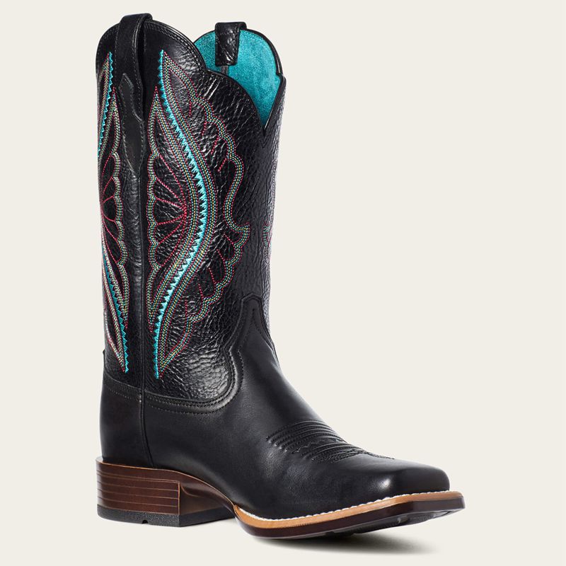 True Black Ariat Primetime Western Boot | 64ULZPGKW