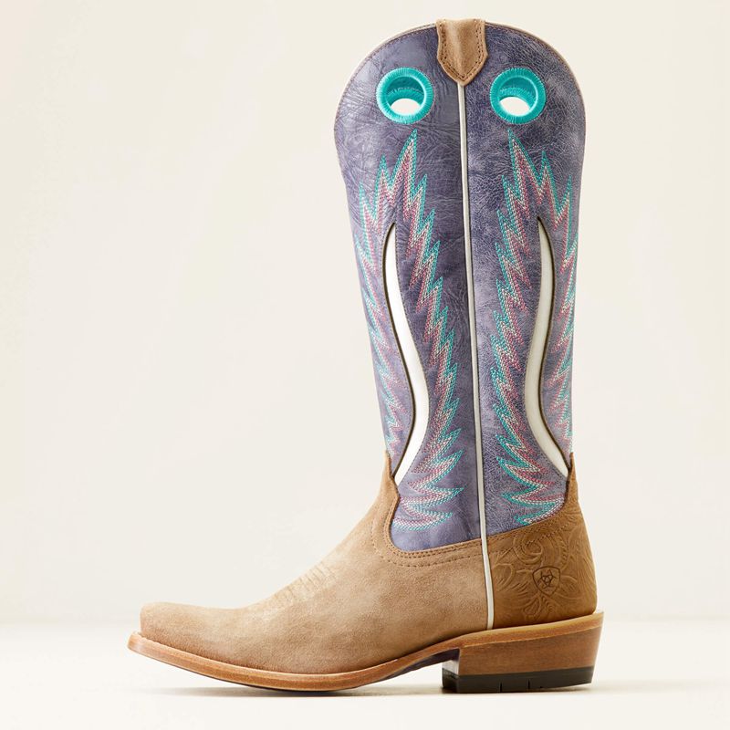 Truly Taupe/Lavender Fields Ariat Futurity Fort Worth Western Boot | 56ZTMBQWX