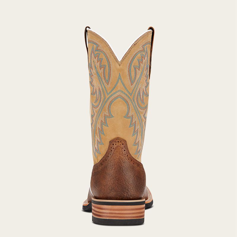 Tumbled Bark Ariat Quickdraw Western Boot | 96ZYKRQSU