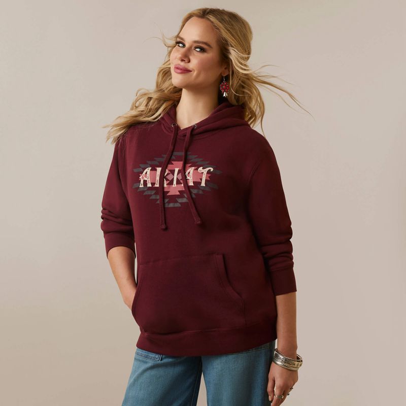 Twany Port Ariat Diamond Hoodie | 87XMWTVJA