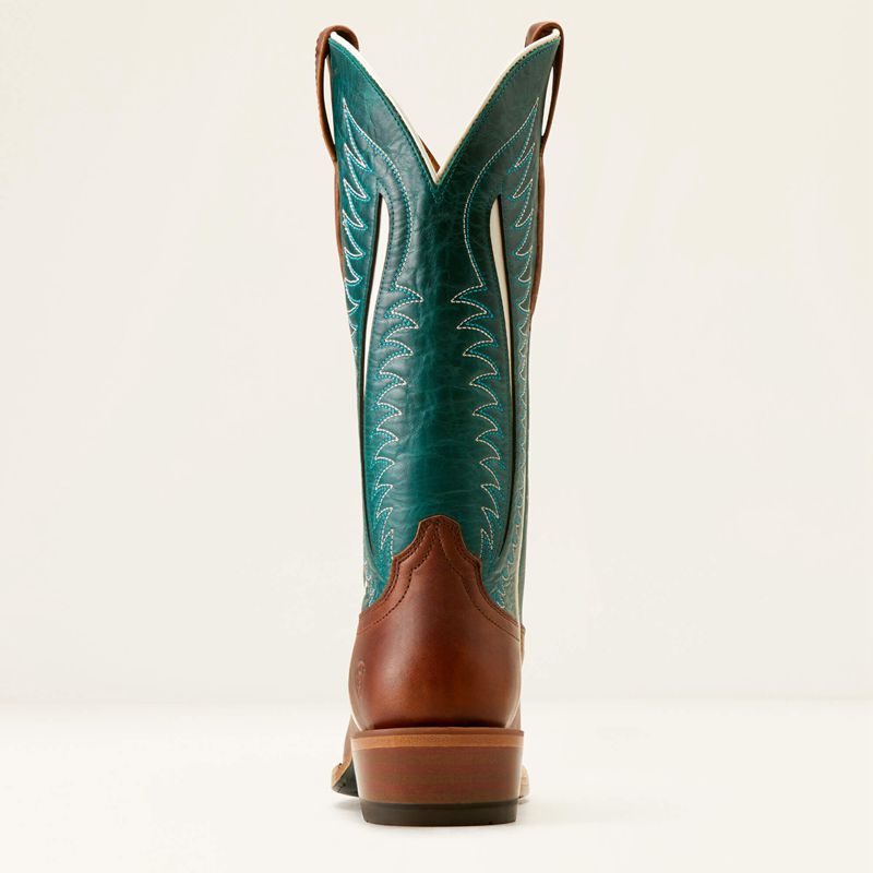 Umber Rust/Turquoise Nights Ariat Futurity Limited Western Boot | 17HAWJTXG