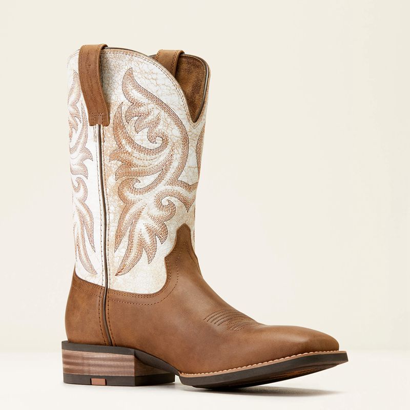 Vienna Tan Ariat Slingshot Cowboy Boot | 75RWAKMGY