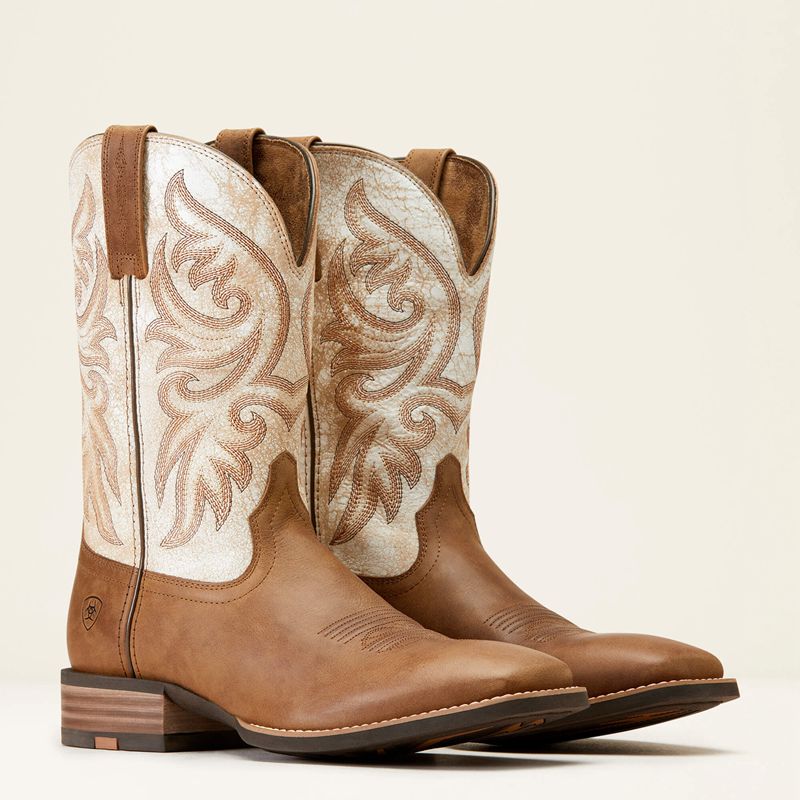 Vienna Tan Ariat Slingshot Cowboy Boot | 75RWAKMGY