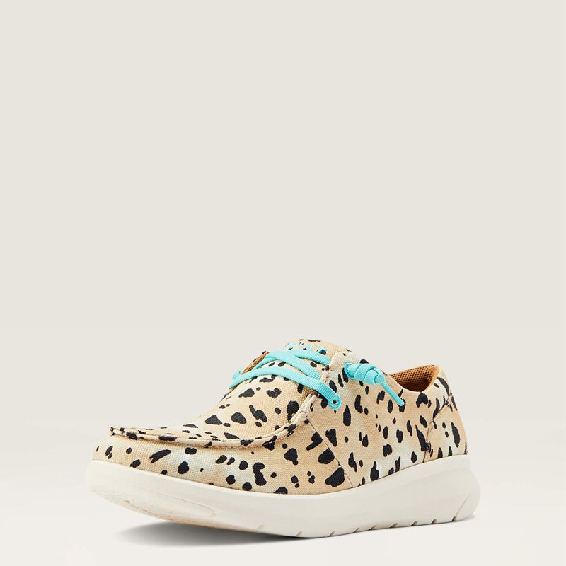 Washed Animal Print Ariat Hilo | 05YTGAEIZ