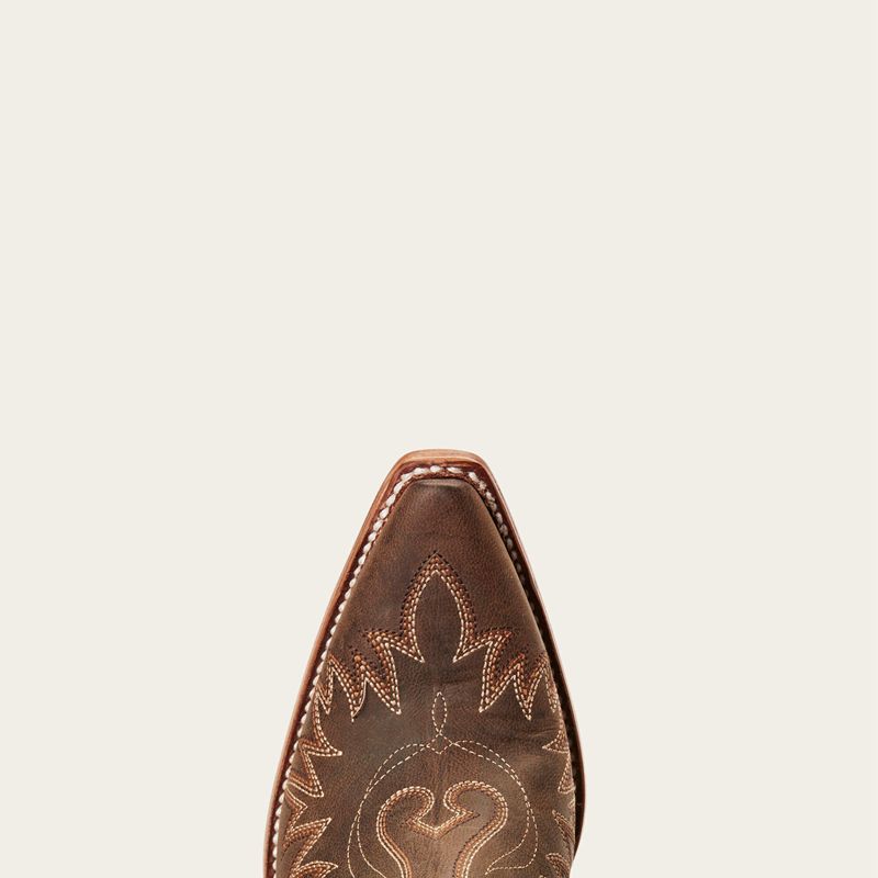 Weathered Brown Ariat Dixon Bootie | 15KBHMRTP