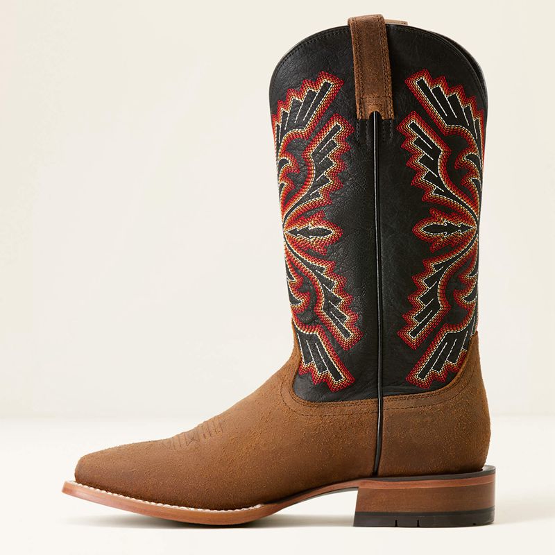 Weathered Wicker/Bayou Black Ariat Sting Cowboy Boot | 23PLDKXVA