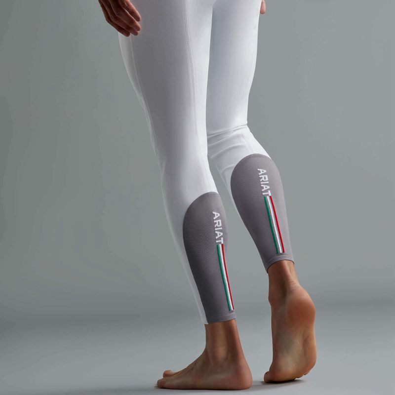 White Ariat Speranza Knee Patch Breech | 28TJYOILB