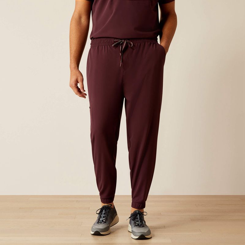 Winetasting Ariat Drew Cargo Stretch Jogger Scrub Pant | 48VSTXCGJ