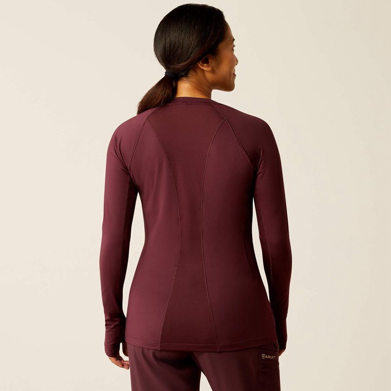 Winetasting Ariat Venttek Underscrub Baselayer | 54ASHCWMJ