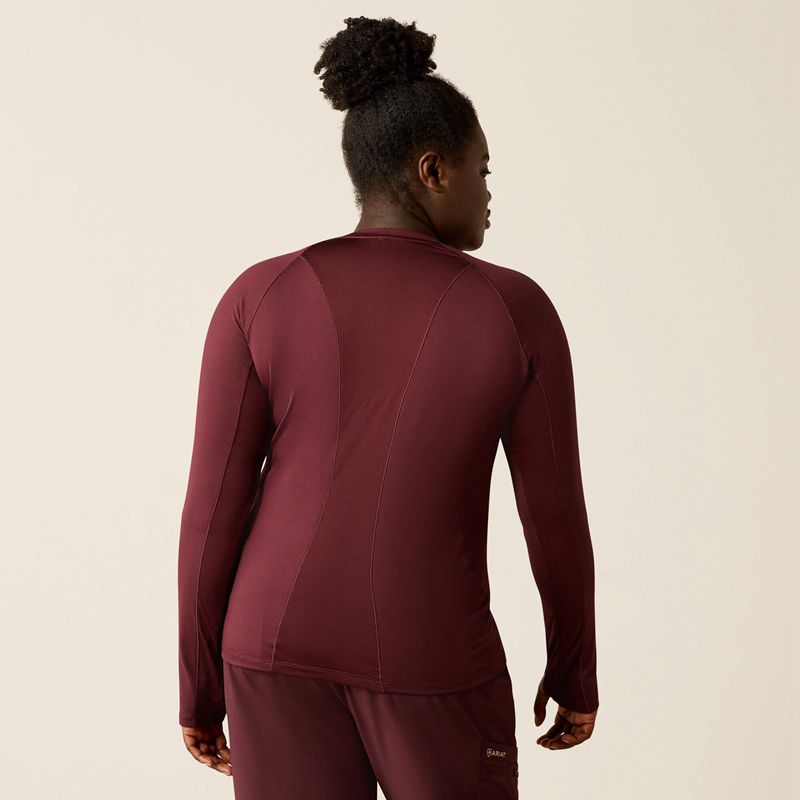 Winetasting Ariat Venttek Underscrub Baselayer | 54ASHCWMJ