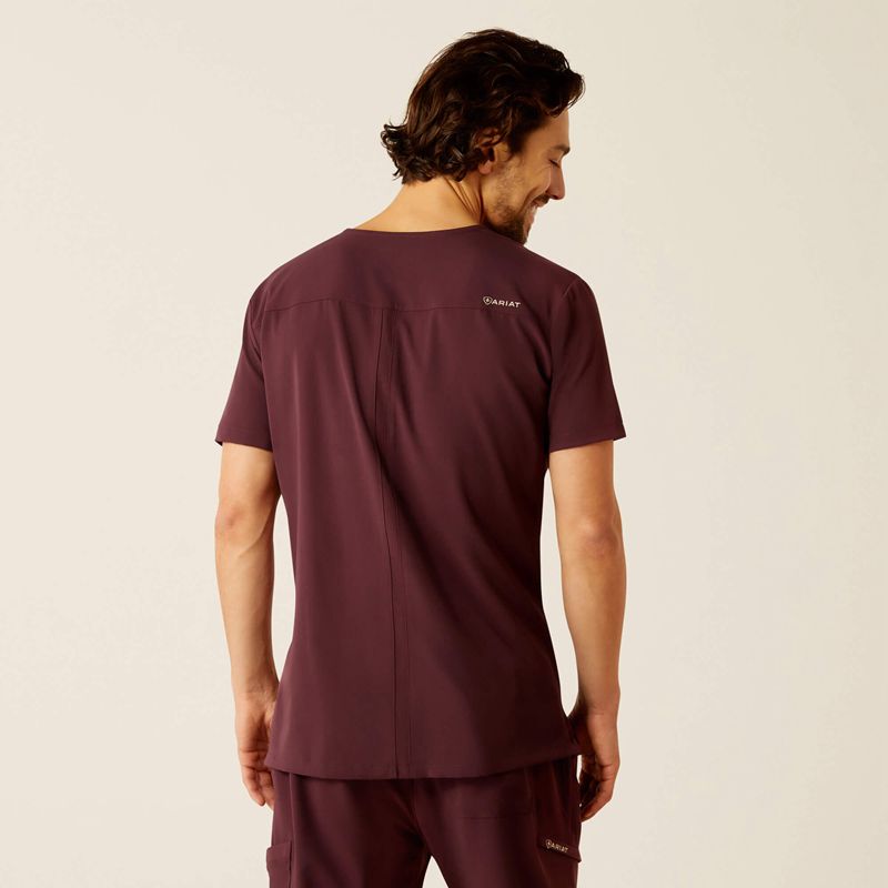 Winetasting Ariat Whitman Scrub Top | 71GFZTKDS