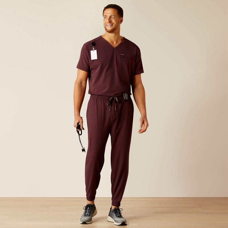 Winetasting Ariat Whitman Scrub Top | 71GFZTKDS