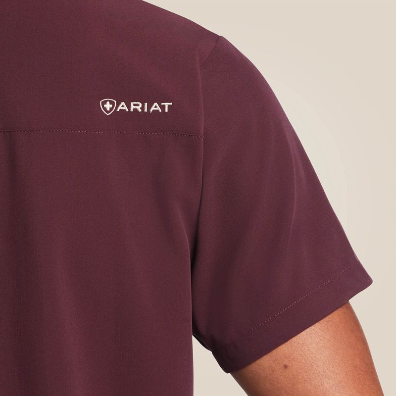 Winetasting Ariat Whitman Scrub Top | 71GFZTKDS