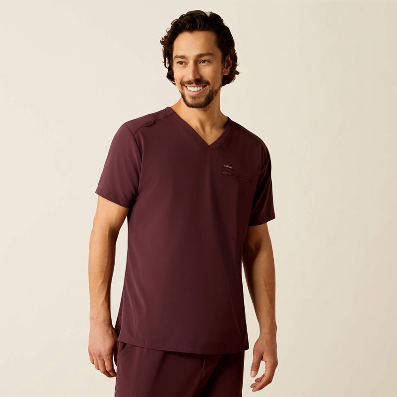 Winetasting Ariat Whitman Scrub Top | 71GFZTKDS