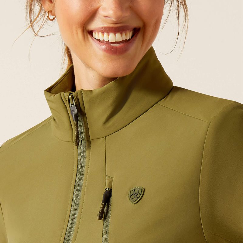 Winter Moss Ariat Rion Stretchshell Insulated Jacket | 75JHZCVUM