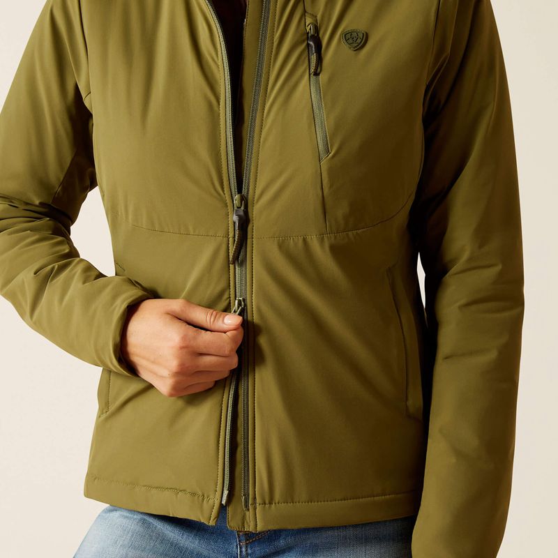 Winter Moss Ariat Rion Stretchshell Insulated Jacket | 75JHZCVUM