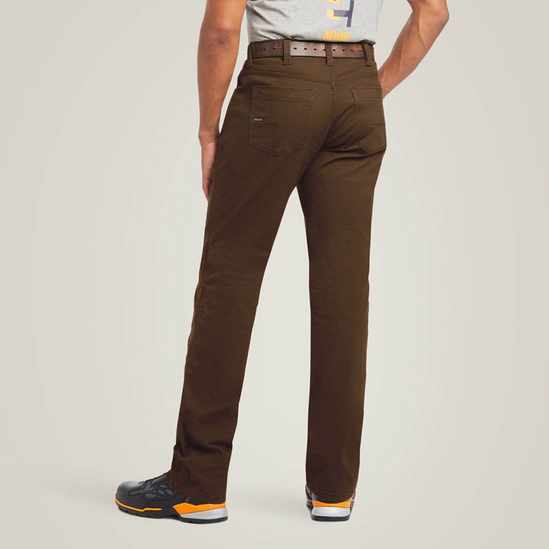 Wren Ariat Rebar M4 Low Rise Durastretch Made Tough Stackable Straight Leg Pant | 46VAZRYNK