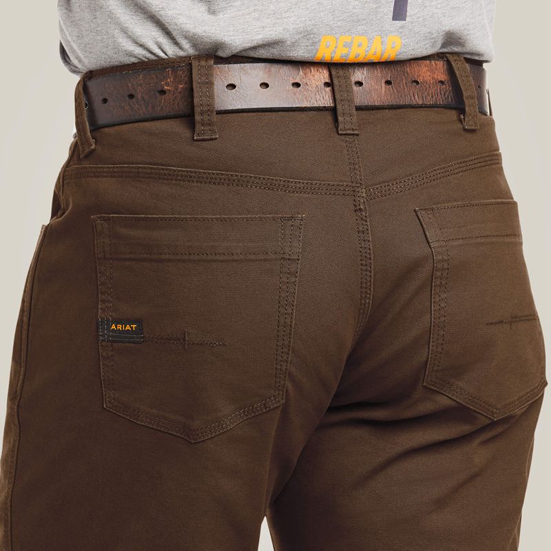 Wren Ariat Rebar M4 Low Rise Durastretch Made Tough Stackable Straight Leg Pant | 46VAZRYNK