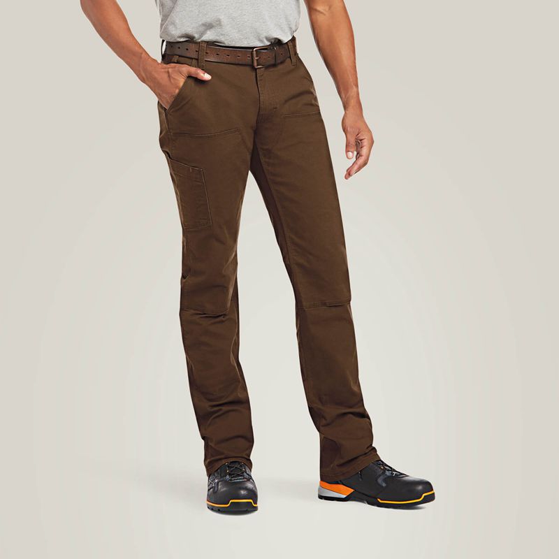 Wren Ariat Rebar M4 Low Rise Durastretch Made Tough Double Front Stackable Straight Leg Pant | 81YDQGZNT