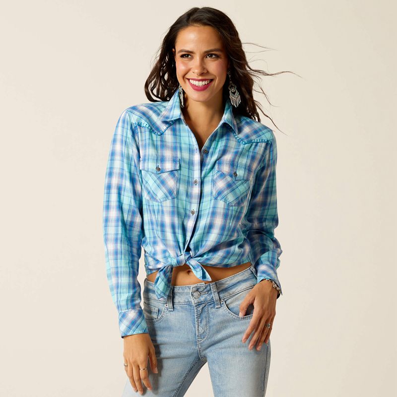 Xico Plaid Ariat Xico Shirt | 41VKNTMDF