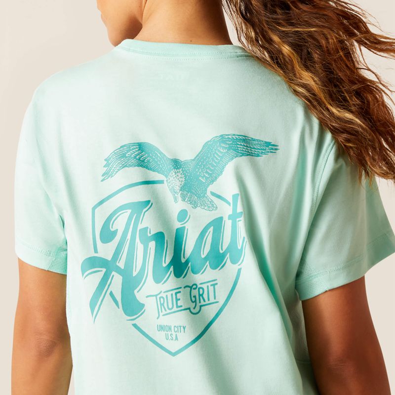 Yucca Ariat Rebar Workman True Grit T-Shirt | 91NSPLFGA