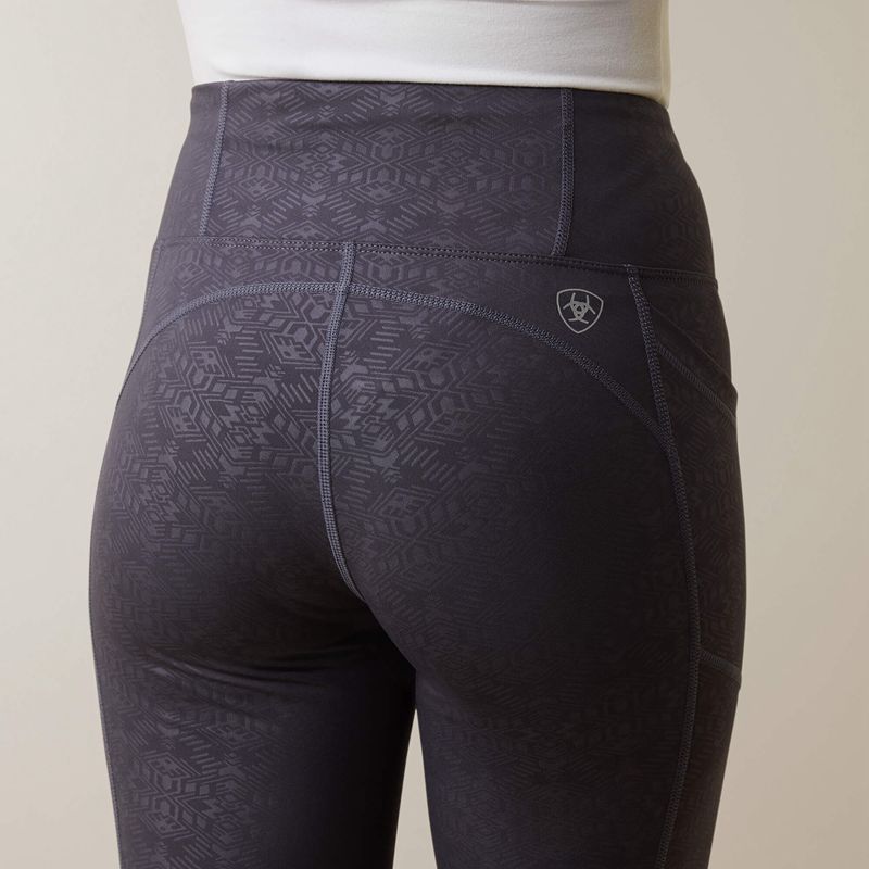 Zia Embossed Periscope Ariat Tek Tight | 52ZGPFDIA