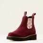 Burgundy Suede/Henhouse