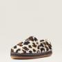 Fuzzy Cream Leopard Print